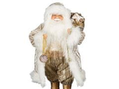 LAALU Santa Claus zlatý 47 cm