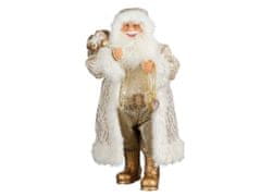 LAALU Santa Claus zlatý 63 cm