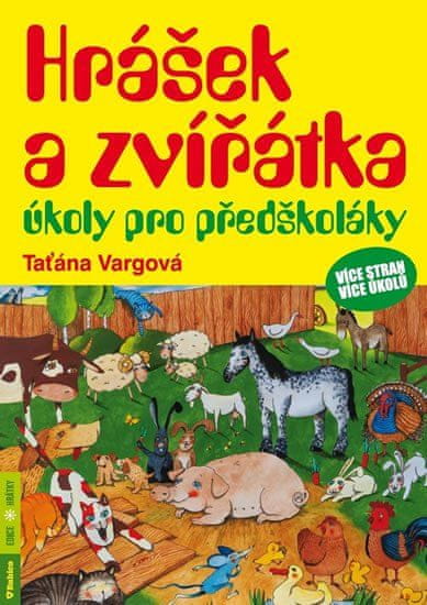 Rubico Hrášok a zvieratká - úlohy pre predškolákov