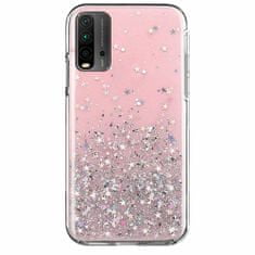 WOZINSKY Wozinsky Star Glitter silikónové puzdro pre Xiaomi Poco F3/Redmi K40/Redmi K40 Pro/Redmi K40 Pro+ - Slabo Ružová KP8749