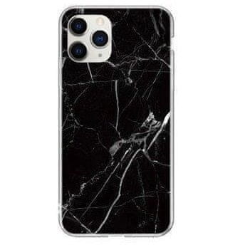 WOZINSKY Wozinsky Marble silikónové puzdro pre Apple iPhone 13 Pro - Čierna KP10041