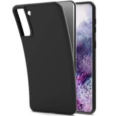 IZMAEL Silikónové puzdro Soft Case pre Samsung Galaxy S21 Plus 5G/Galaxy S30 Plus - Čierna KP10344