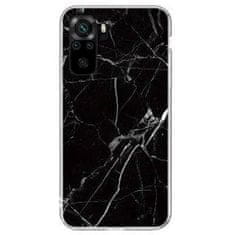 WOZINSKY Wozinsky Marble silikónové puzdro pre Xiaomi Redmi Note 10 Pro - Čierna KP10070