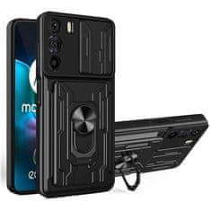 IZMAEL Hybrid armor Camshield pre Motorola Moto G62 - Čierna KP24909