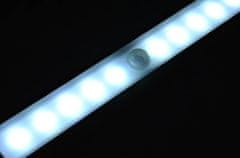 Verk  12281 LED osvetlenie s pohybovým senzorom 10 LED, 4x AAA