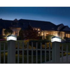GreenBlue GreenBlue LED solárne stĺpové svietidlo, 100x100mm, obalová strecha, GB128