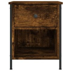 Petromila vidaXL Nočné stolíky 2 ks, tmavý dub 40x42x50 cm, kompozitné drevo