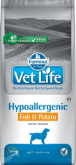 Vet Life Natural Canine Dry Hypoallergenic Fish & Potato 2 kg