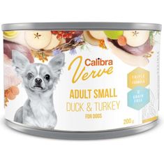 Calibra Dog Verve konz. GF Adult Small Duck & Turkey 200 g