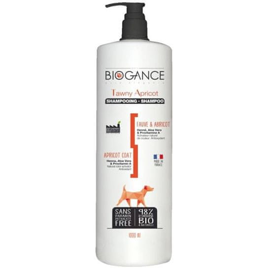 Biogance Biogancia šampón Tawny apricot - pre žltohned.srsť 1l