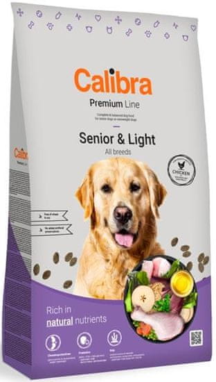 Calibra Dog Premium Line Senior&Light 12 kg NEW