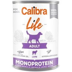 Calibra Dog Life konz. Adult Lamb 400g