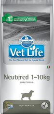 Vet Life Natural Canine Dry Neutered 1-10kg 10 kg