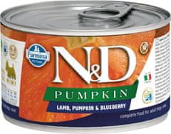 PUMPKIN Dog konz. Lamb, Pumpkin & Blueberry Mini 140 g