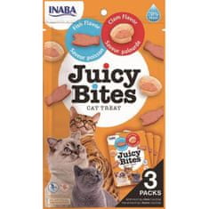 Inaba Juicy Bites cat snack ryba a mušle