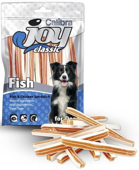 Calibra Joy Dog Classic Fish & Chicken Sandwich 80g