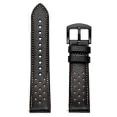 Tech-protect Leather remienok na Samsung Galaxy Watch 4 / 5 / 5 Pro / 6, black