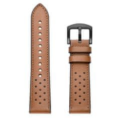 Tech-protect Leather remienok na Samsung Galaxy Watch 4 / 5 / 5 Pro / 6, brown