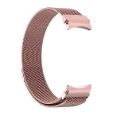 Tech-protect Milanese remienok na Samsung Galaxy Watch 4 / 5 / 5 Pro / 6, rose gold