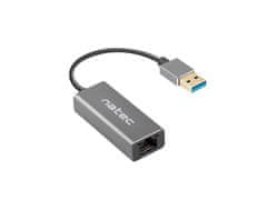 shumee NATEC KRICKETOVÁ SIEŤOVÁ KARTA 1GB USB 3.0 1X RJ45 NA KÁBLI NNC-1924