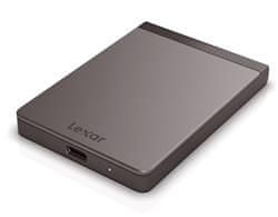 LEXAR externý SSD 1TB SL200 USB 3.1 (čítanie/zápis: 550/400MB/s)