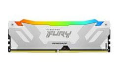 Kingston FURY Renegade White DDR5 16GB 6000MT/s DIMM CL32 RGB XMP