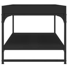 Petromila vidaXL Konferenčný stolík čierny 100x49x45 cm kompozitné drevo