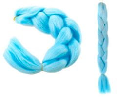 Soulima Syntetické vlasy v vrkočoch - modré