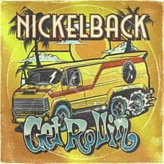 Get Rollin (Transparent Orange Vinyl) - Nickelback LP