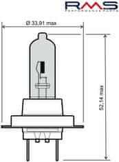 RMS žiarovka 246510115 12V 55W, H7 biela