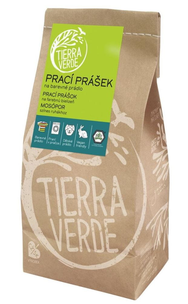 Tierra Verde Prací prášok na farebnú bielizeň 850 g