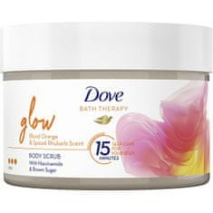 Dove Telový peeling Bath Therapy Glow ( Body Scrub) 295 ml