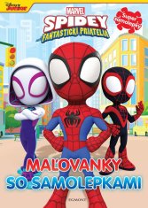 Spidey a jeho fantastickí kamaráti - Maľovanky so samolepkami