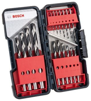 Bosch sada vrtákov do kovu 18-dielna HSS-PointTeQ - TB (2608577350)