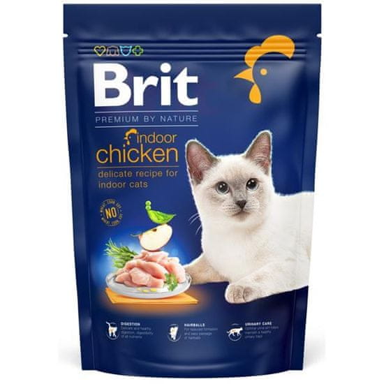 Brit Premium Nature Cat Indoor Chicken 800 g