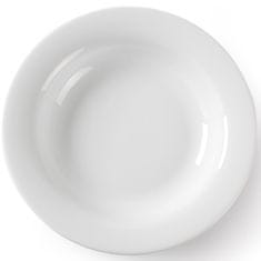 shumee Polievkový tanier hlboký OPTIMA biely porcelán pr. 220 mm sada 12 kusov - Hendi 770863