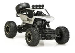 KIK KX7501_2 RC auto Rock Crawler 1:12 4WD METAL strieborné