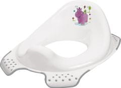 STREFA Detské WC sedadlo HIPPO s protišmykovými prvkami zelené
