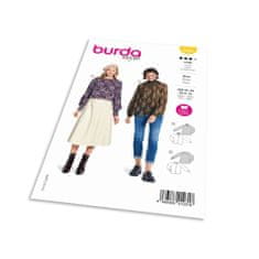 Burda Strih Burda 5862 - Voľná blúzka s golierom