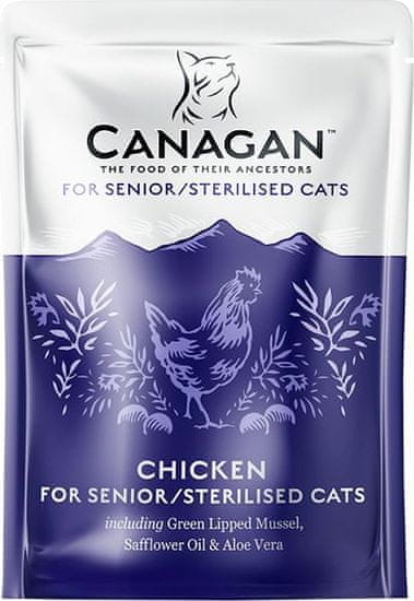 Canagan Cat vreciek. Senior/Sterilised - kura 85 g