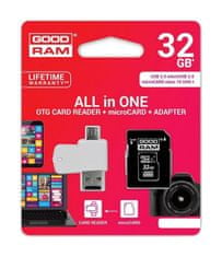 Pamäťová karta 32GB Class 10 + čítačka micro USB 40086