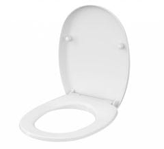 CERSANIT Senator, antibakteriálne toaletné sedátko z duroplastu, biela, K98-0043