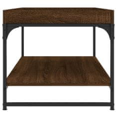 Petromila vidaXL Konferenčný stolík hnedý dub 100x49x45 cm kompozitné drevo