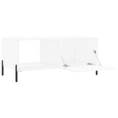 Petromila vidaXL Konferenčný stolík biely 90x50x40 cm kompozitné drevo