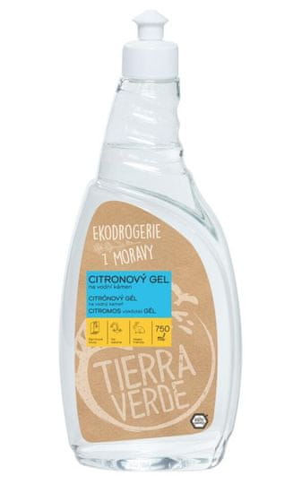 Tierra Verde Citrónový gél na vodný kameň 750 ml