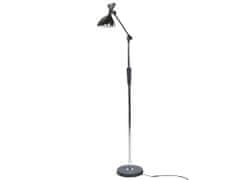 Beliani Stojaca LED lampa 169 cm strieborná ANDROMEDA