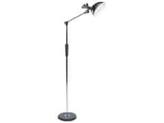 Beliani Stojaca LED lampa 169 cm strieborná ANDROMEDA