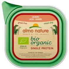 Almo Nature dog vanička BiO Single proteín losos 150 g