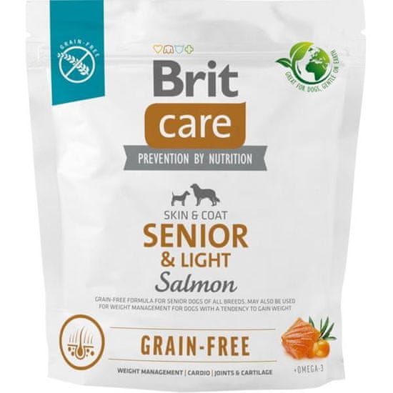 Brit Care Dog Grain-free Senior & Light Salmon 1 kg