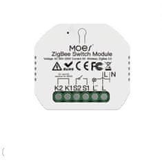 Moes ZigBee Junction Relay funguje bez N